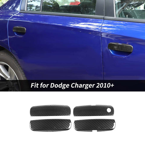 Exterior Door Handle Decor Cover Trim Bezel For Dodge Charger 2010+ Accessories | CheroCar