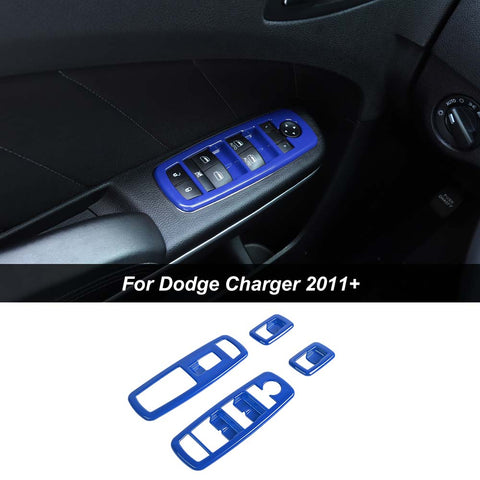 Interior Kit Decoration Trim Cover For Dodge Charger 2010+ Blue｜CheroCar