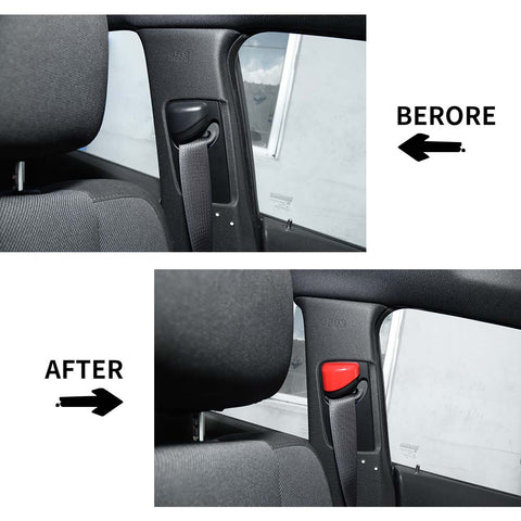 Seat Safety Belt Button Cover Trim For Dodge Charger/Chrysler 300C 2011+ Accessories | CheroCar