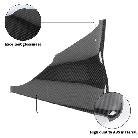 For 2015-2023 Ford Mustang Interior Center Console Side Dashboard Panel Cover Trim