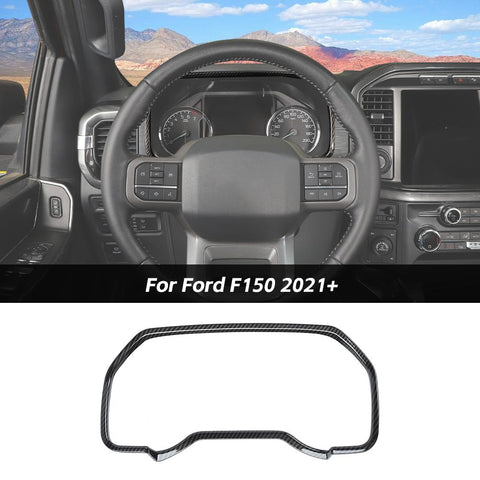 Dashboard track pack bezel Cover Frame Decor Trim For Ford F150 2021+ Accessories | CheroCar