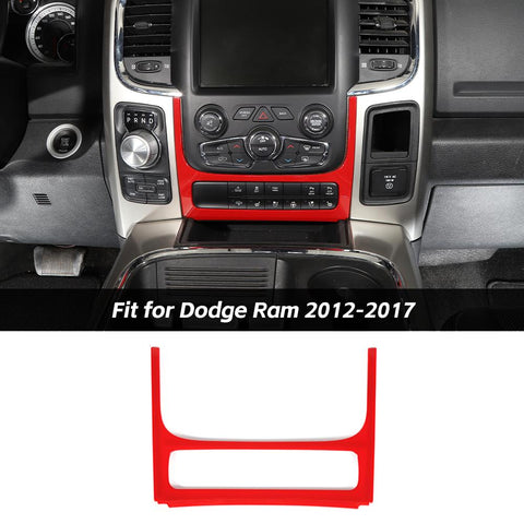 Central Control Adjust Switch Panel Sticker Trim Cover For Dodge Ram 2012-2017 Accessories | CheroCar