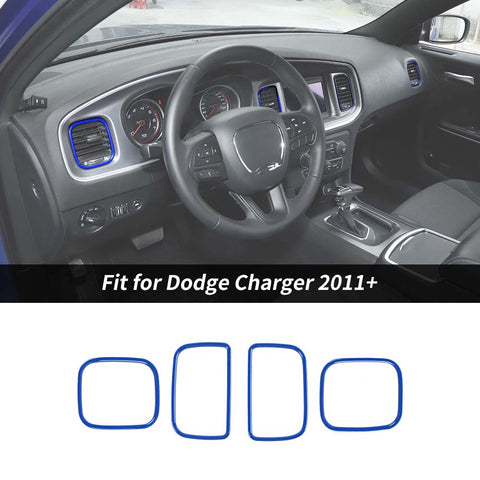 Dashboard Air Outlet Vent Cover Trim For Dodge Charger 2011+ Accessories | CheroCar