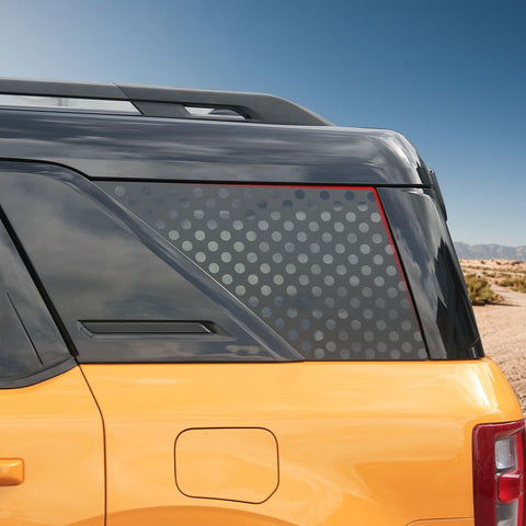 Rear Side Window Sticker Cover For Ford Bronco Sport 2021+ Accessories | CheroCar