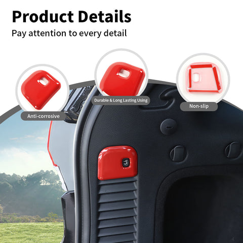 For 2011+ Dodge Durango Interior Electric Tailgate Switch Cover Trim