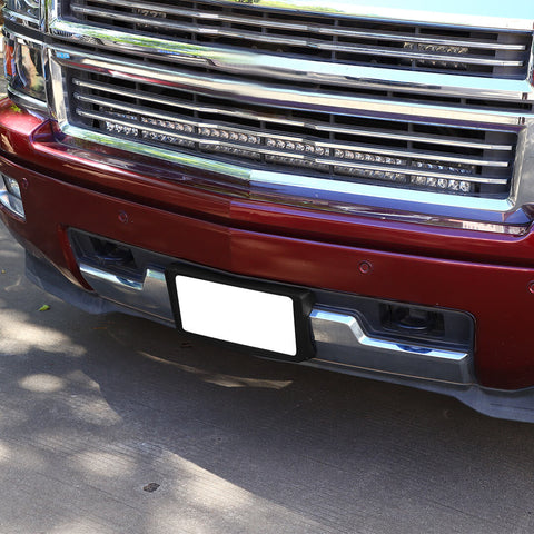 For 2014-2018 Chevy Silverado Front License Plate Holder Frame Mount Bracket