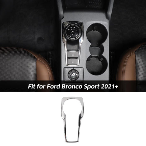 Gear Shift Panel Decoration Cover Trim For Ford Bronco Sport 2021+ Accessories | CheroCar