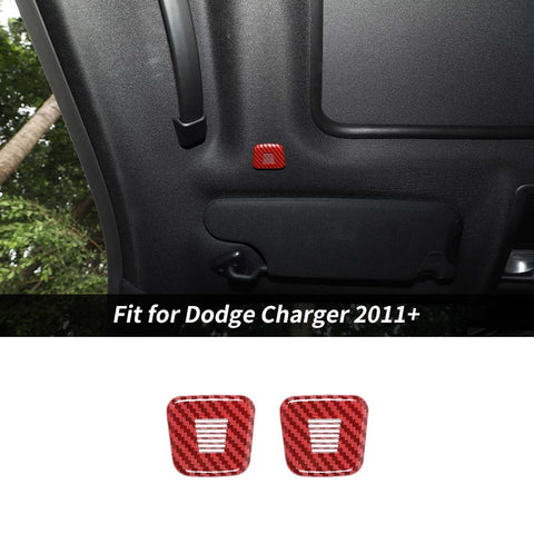 Roof Microphone Cover Trim Decor Bezels For Dodge Challenger 2015+ & Charger 2011+｜CheroCar