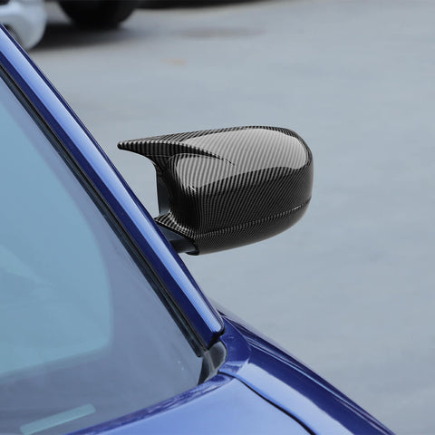 For 2010+ Dodge Charger Side Door Rearview Mirror Cover Shell Trim