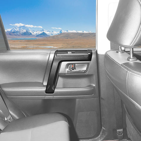 For 2010-2023 Toyota 4Runner 8 x Door Armrest Handle & Window Lift Cover Trim Kit