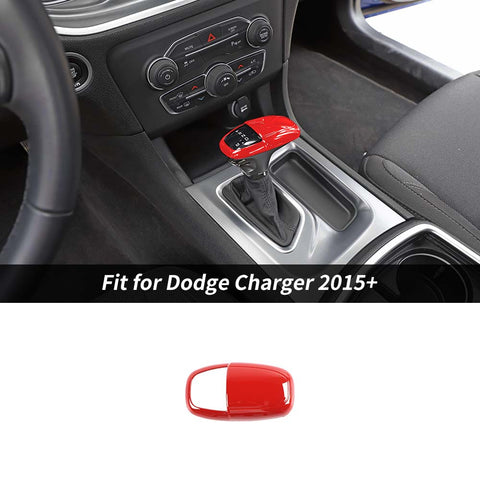 Interior Gear Shift Knob Decor Cover Trim For Dodge Charger/Challenger 2015+/Durango 2018+ Accessories | CheroCar