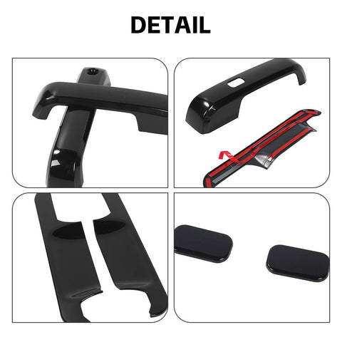 For 2015-2020 Ford F150 14 x Door Handle Shell & Door Handle Bowl Cover Trim Bezels