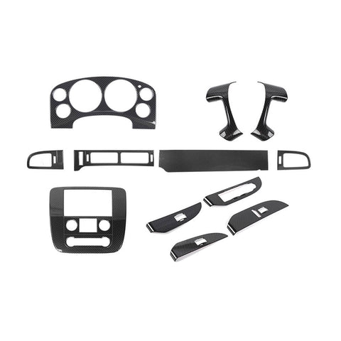 For 2007-2013 Chevy Suburban/Tahoe/Avalanche/GMC-YUKON/GMC-SIERRA Interior Center Console Decoration Cover Trim Kit