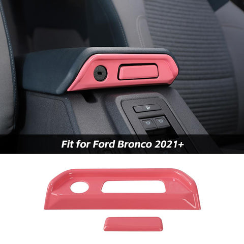 For 2021+ Ford Bronco Car Armrest Box Switch Decoration Cover Trim