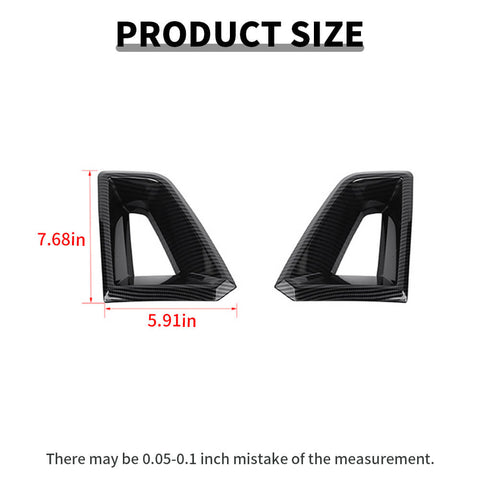 For 2024+ Chevy Colorado Front Bumper Grille Air Outlet Cover Trim