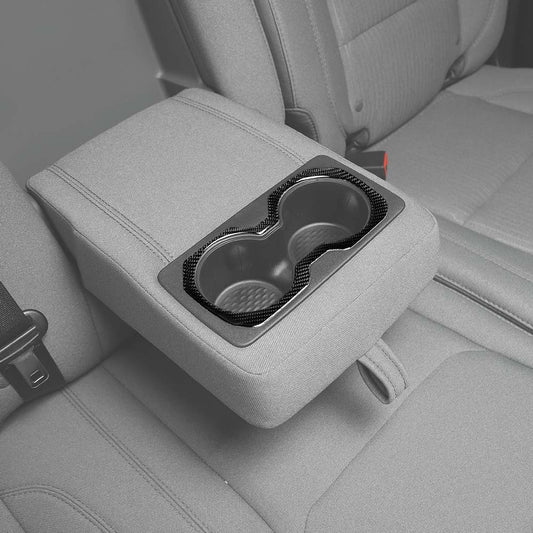 For 2018+ Dodge Ram 1500 Rear Armrest Cup Holder Frame Cover Trim