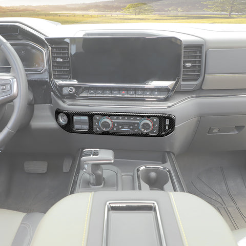 For 2022+ Chevy Silverado 18 x Inner Center Console Dash & Door Handle Trim Cover Kit