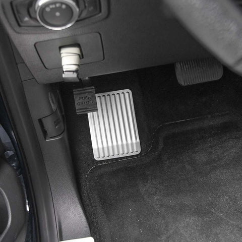 Left Side Foot Rest Pedal Cover Trim For Ford F150 2015+ Accessories | CheroCar