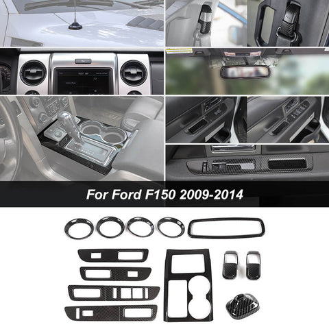 Interior Decoration Kit Gear Shifter Panel Air Vent Cover Trim For Ford F-150 Raptor 2009-2014 Accessories｜CheroCar