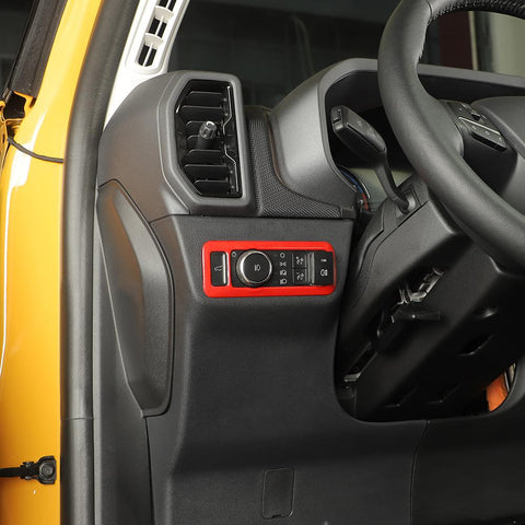 Head Light Switch Panel Cover Trim For Ford Bronco Sport 2021+ Accessories | CheroCar