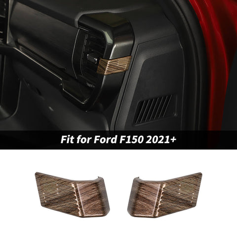For 2021+ Ford F150 Central Console Side AC Air Vent Trim Cover