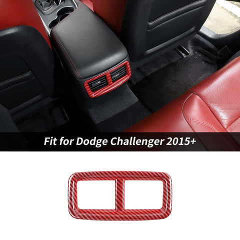 Rear Air Condition Outlet Vent Trim Cover Decor For Dodge Challenger 2015+ Accessories | CheroCar