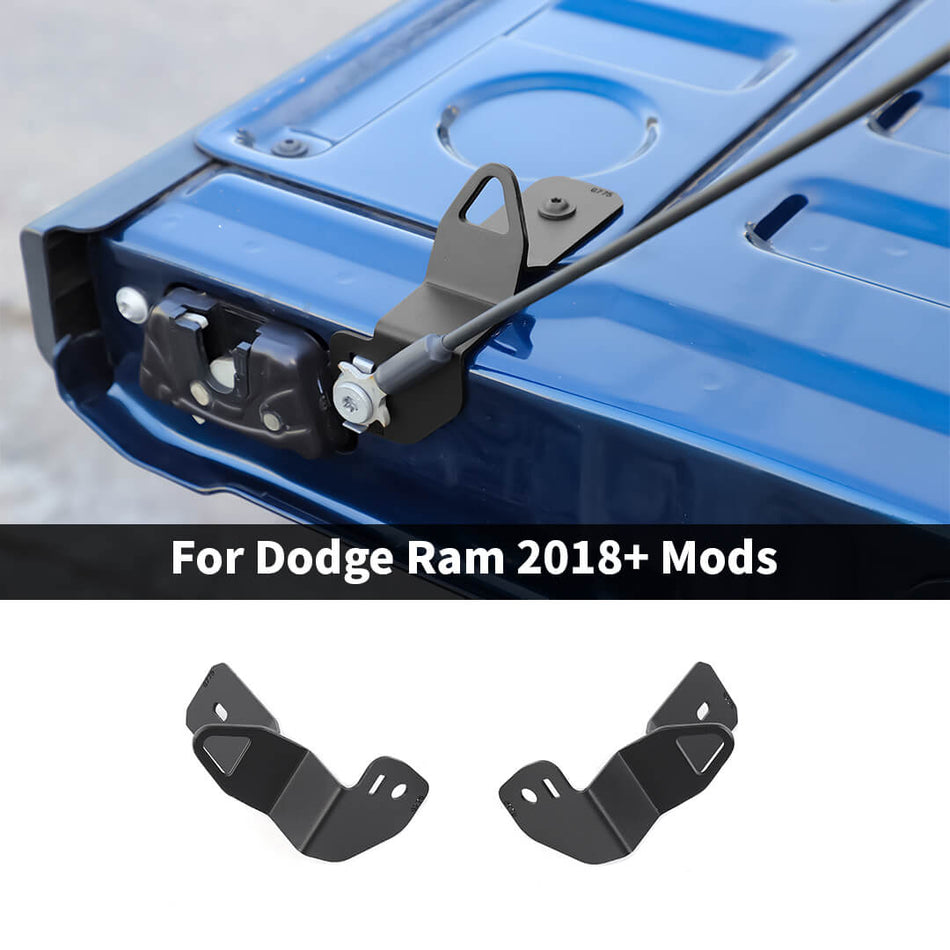 For 2018+ Dodge RAM Rear Tailgate Tie Down Hook Cargo Bed Anchor Ring Accessories (2 pcs)