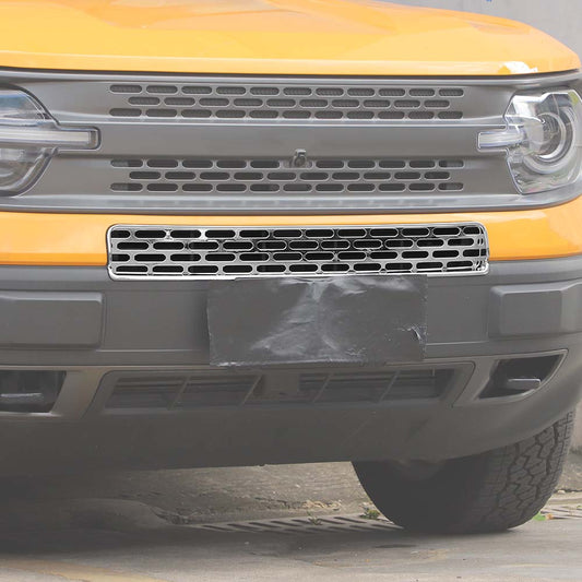 Exterior Front Bumper Lower Grille Trim Cover Decor For Ford Bronco Sport 2021+ Accessories | CheroCar