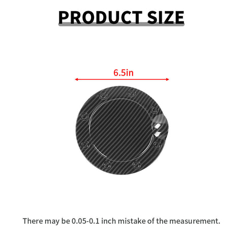 For 2015-2020 Ford F150 Exterior Door Fuel Tank Cover Filler Gas Cap Trim