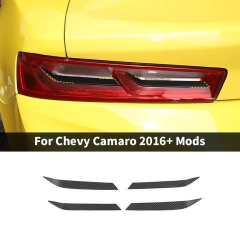 For 2016+ Chevy Camaro Rear Taillight Lamp Trim Cover Sticker