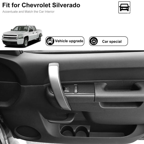 For 2007-2013 Chevy Silverado /GMC SIERRA Window Lift Switch Cover Trim