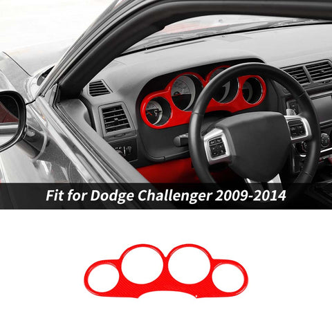 For 2009-2014 Dodge Challenger Inner Dashboard Decorative Panel Cover Trim