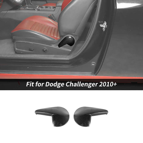 Interior Trim Full Set Available Separately Carbon Fiber For Dodge Challenger 2009-2014 Accessories | CheroCar