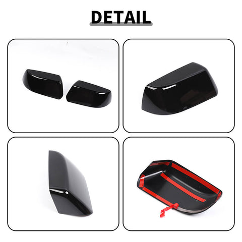 For 2015-2019 Chevy Suburban/Tahoe/GMC Yukon/ESCALADE Side Rearview Mirror Cover Trim Cap