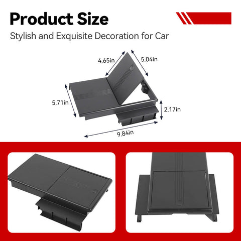 For 2010-2023 4Runner Center Console Armrest Box Hidden Storage Box Accessories