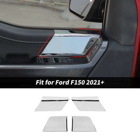 For 2021+ Ford F150 4 Door Inner Armrest Panel Decor