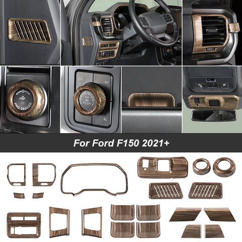 Interior Decoration Trim Kit For 2021+ Ford F150 21pcs/set｜CheroCar