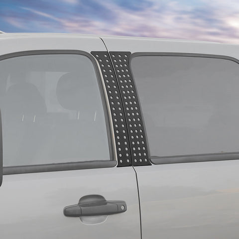 For 2007-2013 Chevy Avalanche/Silverado/GMC-SIERRA Window Center Pillar Posts Panel Trim Cover
