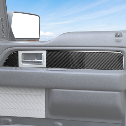 For 2009-2014 Ford F150 Raptor Interior Side Door Cover Stickers Trim