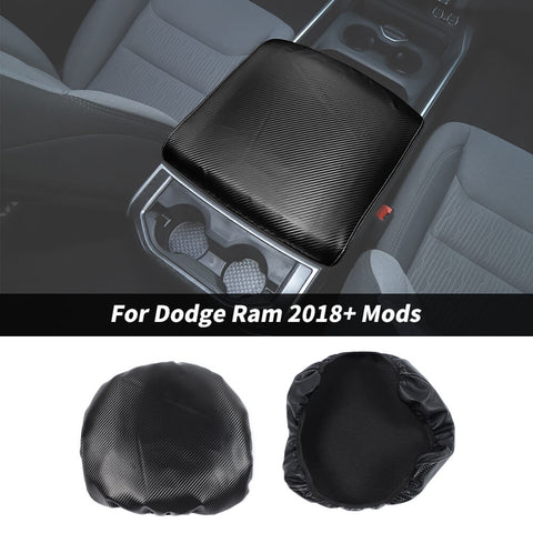 For 2018+ Dodge RAM Console Armrest Box Soft Pad Protector Cover