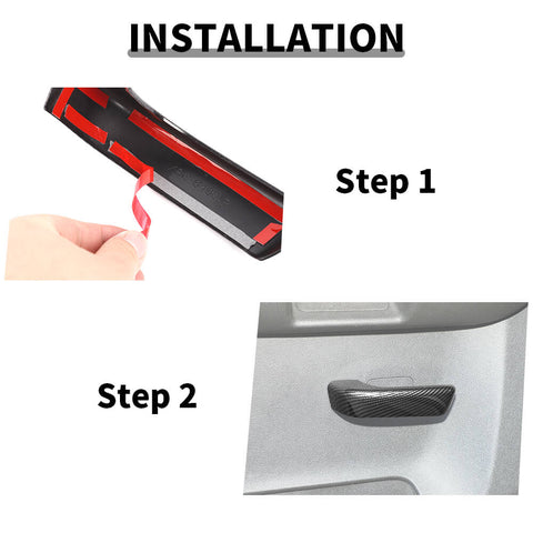 For 2007-2013 Chevy Silverado/GMC-SIERRA Car Interior Door Handle Trim Cover