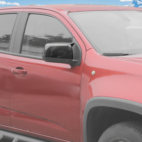 For 214-2022 Chevy Colorado/GMC-CANYON Side Rearview Mirror Cover Cap Trim