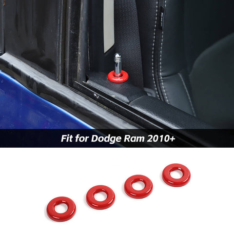 Door Lift Bolt Lock Pin Trim Ring For Dodge Ram 2010+ Accessories | CheroCar