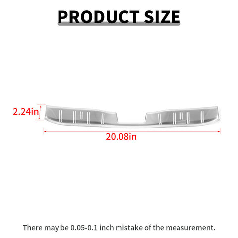 For 2016+ Chevy Camaro Rear Tailbox interior Bumper Protector Gurad Plate Trim Cover