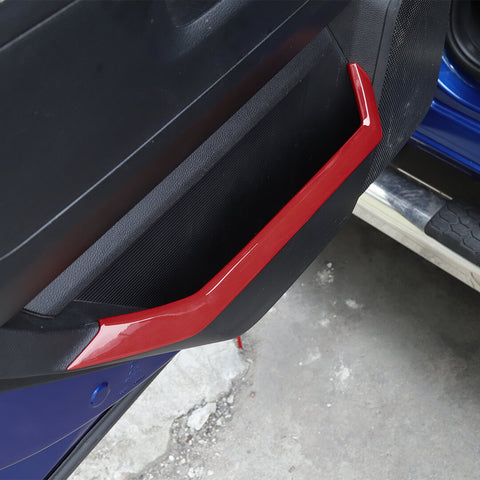 For 2010-2017 Dodge RAM Inner Rear Door Storage Strip Trim Cover