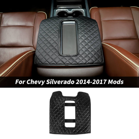For 2014-2017 Chevy Silverado/GMC Sierra/Suburban/GMC YUKON/Tahoe Console Armrest Box Storage Protector Cover