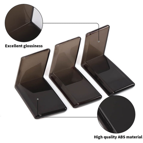 For 2024+ Ford Mustang Smoked Black Rear Taillamp Cover Taillight Backlights Cover Trim