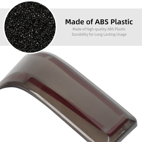 For 2021+ Ford F150 Rearview Mirror Turn Signal Light Decor Lamp Trim Smoked Black