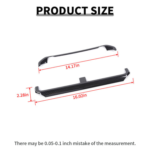 For 2023+ Chevy Colorado/GMC-CANYON Center Console Control Panel Trim Cover