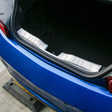 For 2016+ Chevy Camaro Rear Tailbox interior Bumper Protector Gurad Plate Trim Cover